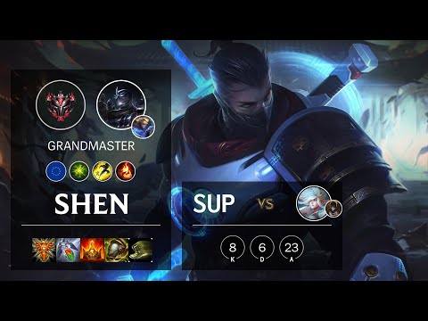 Shen Support vs Janna - EUW Grandmaster Patch 10.18