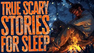 2+ Hours of True Scary Stories with Rain Sound Effects - Black Screen Horror Compilation
