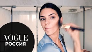 Кайли Дженнер показала подписчикам как выглядят ее настоящие волосы