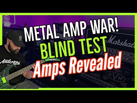 MONSTER BLIND TEST AMP SHOOTOUT THE RESULTS & REVEAL PART 2 EVH PEAVEY BLACKSTAR DRIFTWOOD MARSHALL