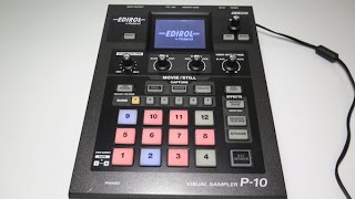 Video thumbnail for ローランド ビジュアルサンプラー P-10 Roland Visual Sampler by Dragon Sound