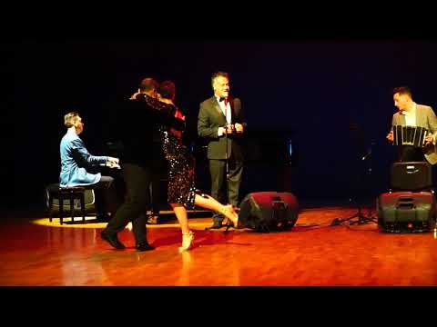  Utku Kuley  and  Iris Basak Dogdu  are  dancing  to  a  vals  by  Solo Tango Orquesta  at  TanGO TO Istanbul  in  2020