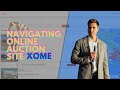 Navigating Online Auction Site XOME