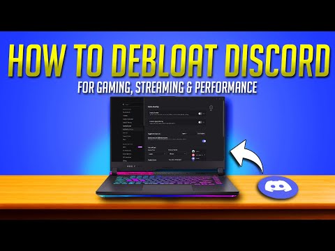 Debloat & Optimize Discord for Gaming & Streaming - Fix Lags, Stutters and Performance Issues⚙️
