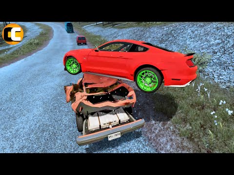 Traffic Crashes Compilation #3 - BeamNG Drive | Odycrash