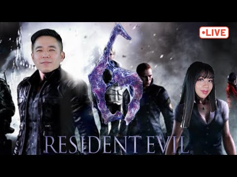Resident Evil 6 Co-Op Split Screen with Wife EP1 - Suriving the horror