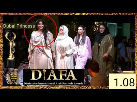 Honoring Sheikha Mahra Bint Mohamed Bin Rashid Al Maktoum with the DIAFA Honorary Award #viralshorts