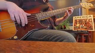 All Around. America. Bass cover.