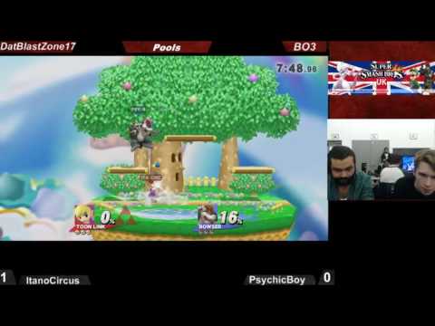 DBZ17 Pools - ItanoCircus (Toon Link) Vs PsychicBoy (Lucina/Bowser)