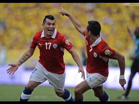 Colombia 3 - 3 Chile - Clasificatorias Brasil 2014