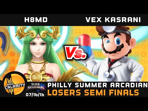 PSA | H8MD (Palutena) vs CT Vex Kasrani (Doc, Ganon) - Losers Semi Finals - Smash Wii U Low Tiers