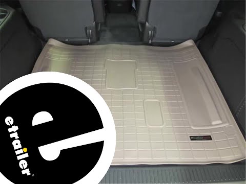etrailer | Fit Check: Testing WeatherTech Cargo Liner on a 2013 Chevrolet Tahoe