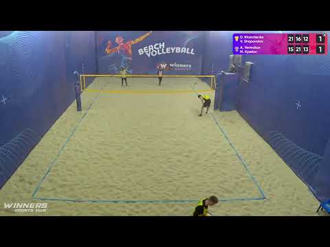 21:35 D. Kharchenko / V. Shapovalov - A. Yermakov / M. Kyselov 23.01.2023 | Winners Beach Volleyball