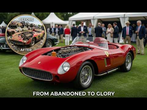 Thumbnail for POV Car Restoration | 1957 Ferrari 335 S Scaglietti | V12 Engine Mystery Solved | Full Rebuild ASMR by Ferrari 335 S