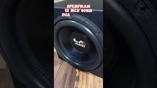 Download lagu CRAZY BASS Subwoofer BADAK LM Audio 12DD #reviewer #subwoofer #audiomobil mp3
