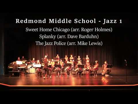 Redmond Middle School  - Jazz 1 - Snohomish Valley Jazz Festival 2024