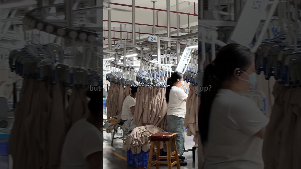 Embroidery, QC, Cutting + Layered Long Sleeve✂️👕 #embroiderymachine #qualitycontrol #fabriccutting