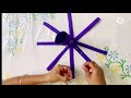 Purple Colour Craft Purple Octopus