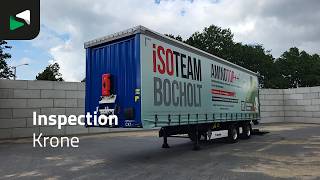 Satılık Krone SZ Apk 10/2026 Tailgate Steeringaxle City perdeli yarı römork - Görüntü 4 | Autoline TR Krone SZ Apk 10/2026 Tailgate Steeringaxle City perdeli yarı römork | Görüntü 4 - Autoline