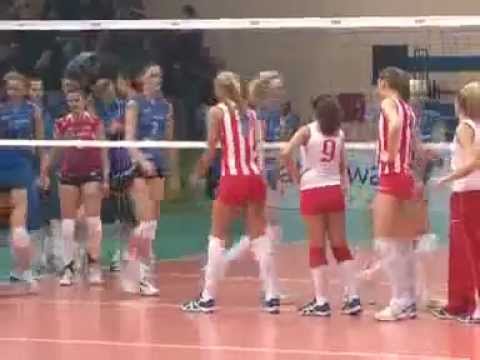 CEV Liga Šampiona: ŽOK Crvena Zvezda - ŽOK Fakro Mušina 1:3 (17.01.2012)