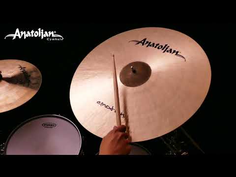 Anatolian cymbals - Emotion 22" custom ride with raw bell
