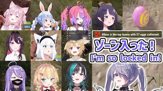 【まとめ】ホロ鯖RUSTのエッグハントで急に無双し始めたビジューへのホロメンの反応集［ホロライブEN切り抜き/古石ビジュー］ #holoRUST切り抜き