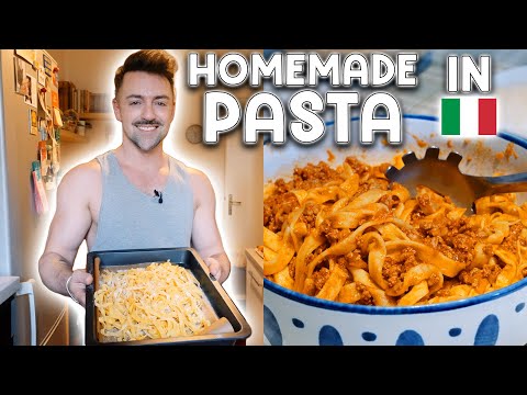 Matteo Lane Makes Homemade Pasta In Italy