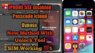 iPhone 5SE Disable Passcode icloud, Bypass By UnlockTool Big Update Apple New Trick Sim Working 100%
