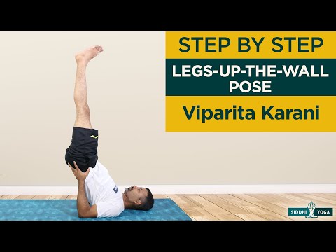 Viparita Karani (Legs Up the Wall Pose) How to Do Step by Step for Beginners with Benefits