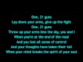 Green Day - 21 Guns Lyrics