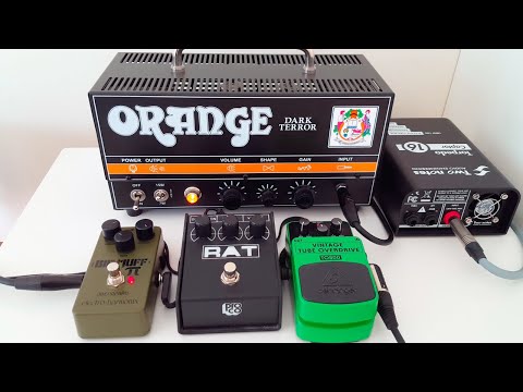 Orange Dark Terror with Pedals / Doom Metal Edition