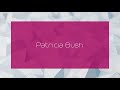 Patricia Bush Appearance