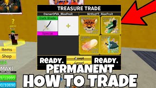 How to Trade Permanent Fruits in Blox Fruits Update 17 - [Roblox]