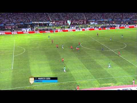 Gol de Cuero. River 2 Banfield 1.Fecha 10. Torneo Primera División 2015.FPT