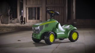 Paspiriama mašina traktorius vaikams nuo 1,5 iki 4 metų | rollyMinitrac John Deere | Rolly Toys