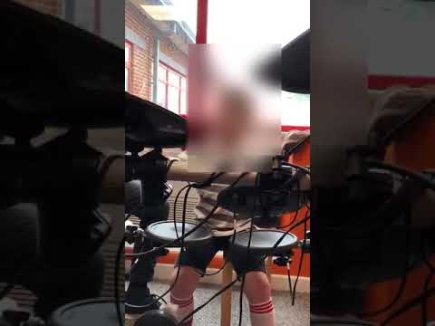 Jack playing along to 'Fastlove' by George Michael