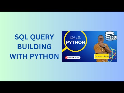 4 Sql Query Building With Python