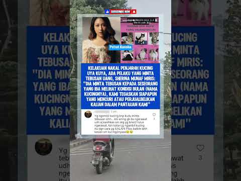 Sherina Bongkar Drama Rescue Kucing Uya Kuya: Ada yang Harus Ditebus! 😱