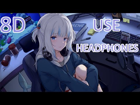 Gawr Gura Sings Promise of the World (8D Audio)