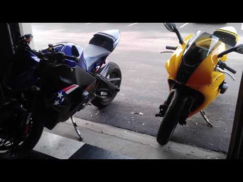 EBR 1190RX 1190SX chain tension with Erik Buell's personal bike!