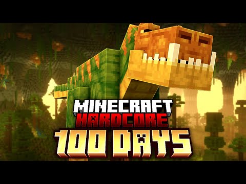 Surviving 100 Days in Hollow Earth - Hardcore Minecraft!