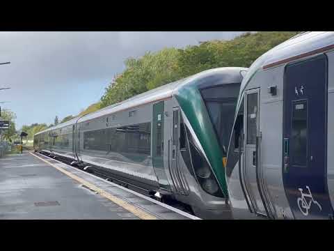 Irish Rail Class 22000 Passing Navan Road Parkway, Service To Sligo