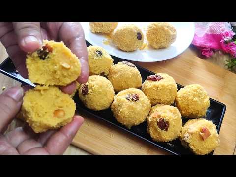 Easy NO FAIL Besan Ladoo Recipe