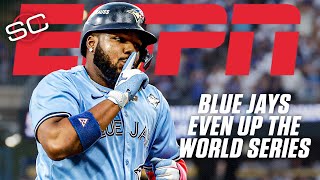 Download lagu GAME 4 REACTION: Blue Jays even up the series vs. Dodgers ⚾️ | SportsCenter mp3 Download lagu GAME 4 REACTION: Blue Jays even up the series vs. Dodgers ⚾️ | SportsCenter mp3