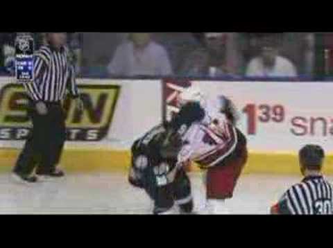 Andrew Ladd vs Shane O'Brien