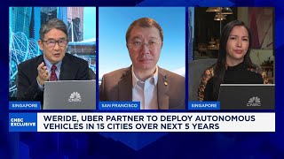WeRide CEO on expanding partnership with Uber on robotaxi services in 15 cities globally in 5 years