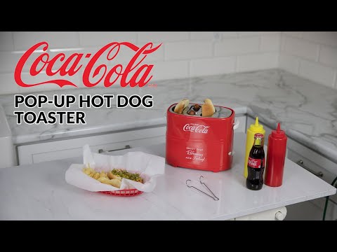 HDT600COKE | Coca-Cola Pop Up-Hot Dog Toaster