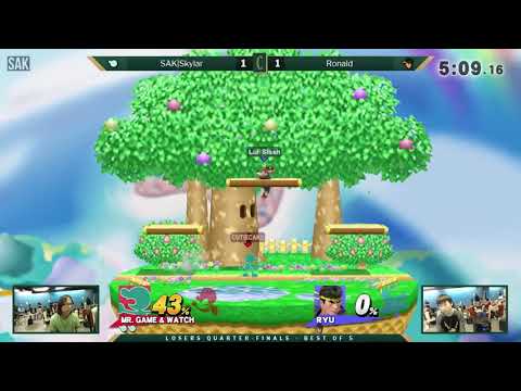 Chronicles: Anno Novus Losers Quarters - SAK|Skylar (Mr. Game & Watch) vs Ronald (Ryu)