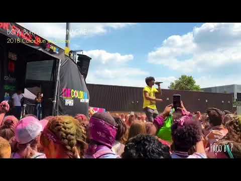 2018 Color Run at London! (feat: Burn it up - Wannaone)