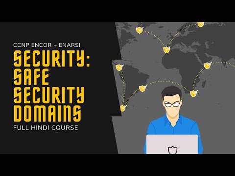 201. CCNP Encore + Enarsi | CCNP Security - Cisco SAFE Security Domains | CCNP Full Course in Hindi
